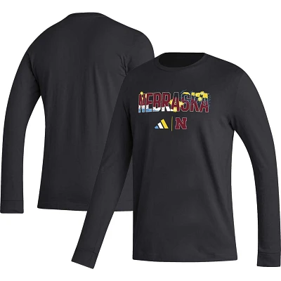 adidas Nebraska Huskers Honoring Excellence Long Sleeve T-Shirt                                                                 