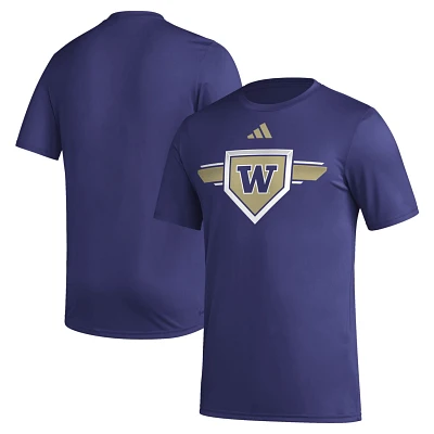 adidas Washington Huskies 2023/24 AEROREADY Homeland Plate Pregame T-Shirt