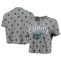 Alternative Apparel Florida Gators Headliner Stars Cropped Tri-Blend T-Shirt                                                    