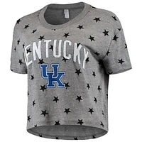 Alternative Apparel Kentucky Wildcats Headliner Stars Cropped Tri-Blend T-Shirt