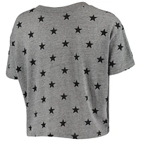 Alternative Apparel Kentucky Wildcats Headliner Stars Cropped Tri-Blend T-Shirt