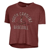 Alternative Apparel South Carolina Gamecocks Baseball Headliner Cropped T-Shirt