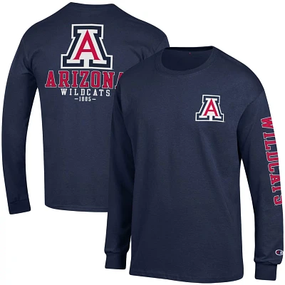 Champion Arizona Wildcats Team Stack Long Sleeve T-Shirt