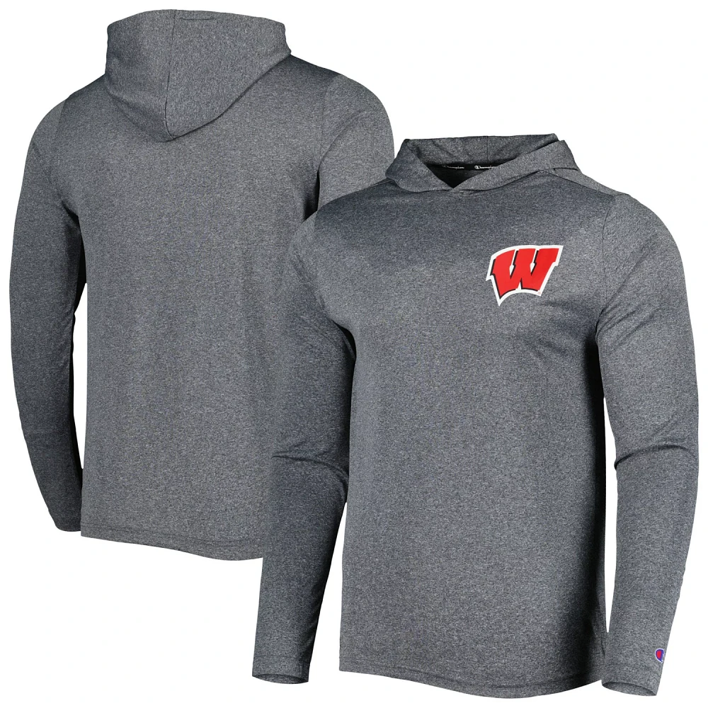 Champion Wisconsin Badgers Hoodie Long Sleeve T-Shirt