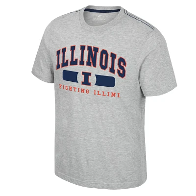 Colosseum Athletics Men's University of Illinois Hasta La Vista T-shirt