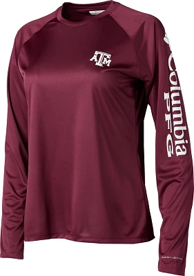 Columbia Sportswear Women's Texas A&M University Collegiate Terminal Tackle Long Sleeve T-shirt