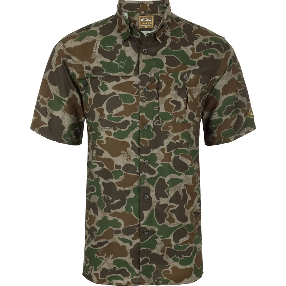 Drake Men's Old School 8-Shot Flyweight Shirt