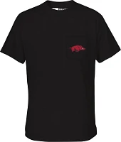 Drake Men's University of Arkansas Badge T-shirt