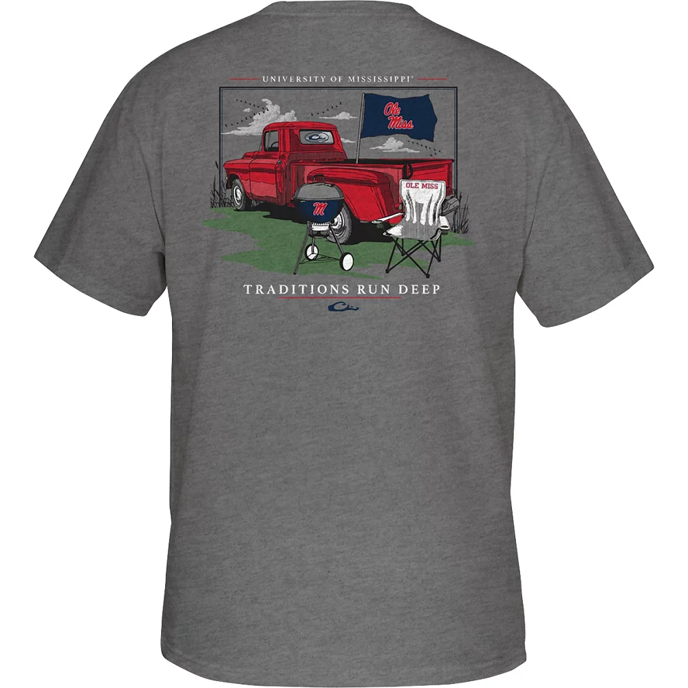 Drake Men's University of Mississippi Tailgate T-shirt