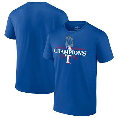 Fanatics Branded Texas Rangers 2023 World Series Champions Official Logo T-Shirt