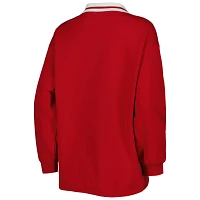 Gameday Couture Alabama Tide Happy Hour Long Sleeve Polo                                                                        