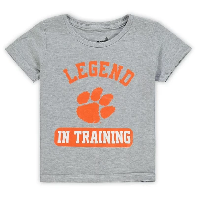 Heathered Gray Clemson Tigers Legend Trainer T-Shirt