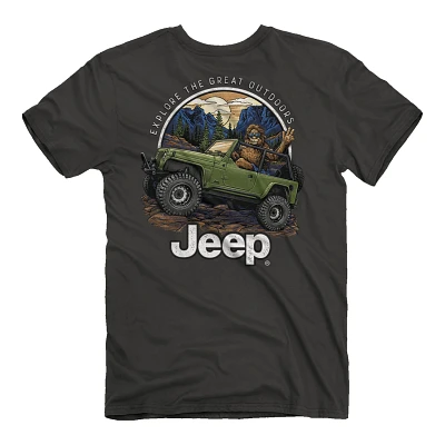 Jeep Men's Sasquatch Short Sleeve T-shirt