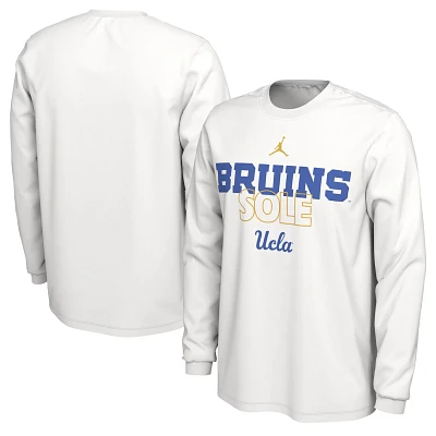 Jordan Brand UCLA Bruins 2023 On Court Bench Long Sleeve T-Shirt