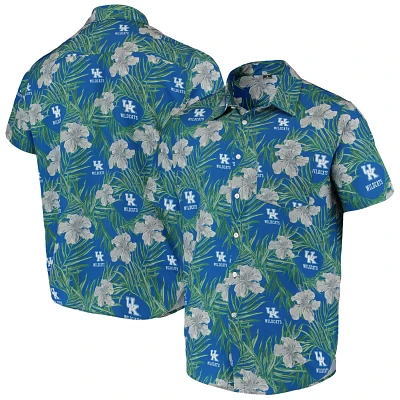 Kentucky Wildcats Floral Button-Up Shirt