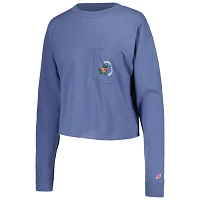 League Collegiate Wear Florida Gators Clothesline Midi Long Sleeve Cropped T-Shirt