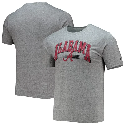 League Collegiate Wear Heathered Gray Alabama Crimson Tide Upperclassman Reclaim Recycled Jersey T-Shirt