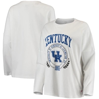 League Collegiate Wear Kentucky Wildcats Clothesline Oversized Long Sleeve T-Shirt                                              