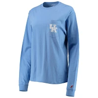 League Collegiate Wear Kentucky Wildcats Pocket Oversized Long Sleeve T-Shirt