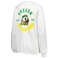 League Collegiate Wear Oregon Ducks Oversized Pocket Long Sleeve T-Shirt                                                        