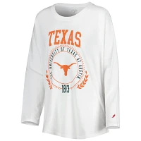 League Collegiate Wear Texas Longhorns Clothesline Oversized Long Sleeve T-Shirt                                                