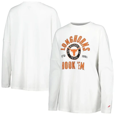League Collegiate Wear Texas Longhorns Clothesline Oversized Long Sleeve T-Shirt                                                