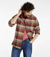 L.L.Bean Men's Plaid Chamois Long Sleeve Shirt