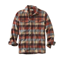 L.L.Bean Men's Plaid Chamois Long Sleeve Shirt