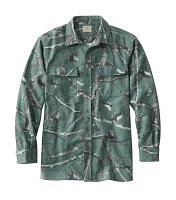 L.L.Bean Men's Print Chamois Long Sleeve Shirt