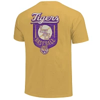 LSU Tigers Baseball Shield T-Shirt