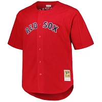 Mitchell  Ness David Ortiz Boston Sox Big Tall Cooperstown Collection Batting Practice Replica Jersey