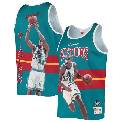 Mitchell  Ness Grant Hill Detroit Pistons Hardwood Classics Player Tank Top