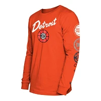 New Era Detroit Pistons 2023/24 City Edition Long Sleeve T-Shirt