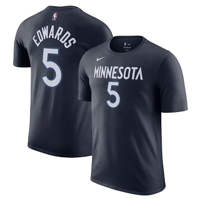 Nike Anthony Edwards Minnesota Timberwolves Icon 2022/23 Name  Number T-Shirt