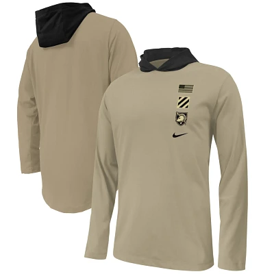 Nike Army Black Knights 2023 Rivalry Collection Long Sleeve Hoodie T-Shirt                                                      