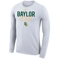 Nike Baylor Bears 2023 On Court Bench Long Sleeve T-Shirt