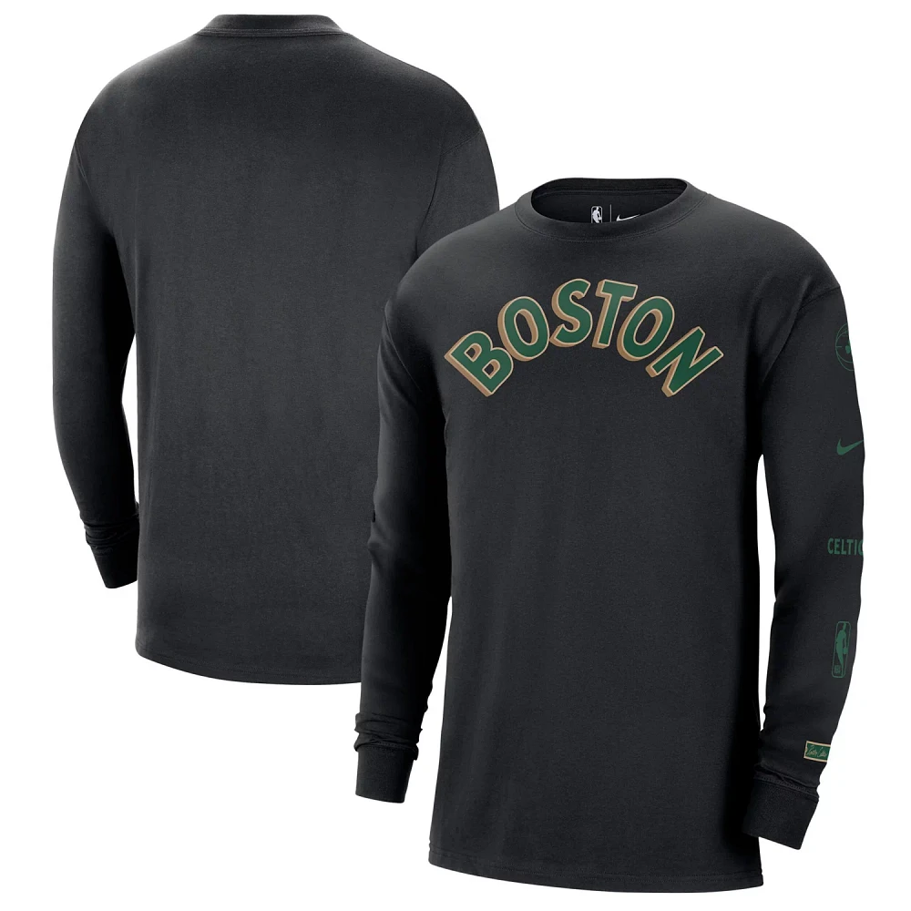 Nike Boston Celtics 2023/24 City Edition Max90 Expressive Long Sleeve T-Shirt