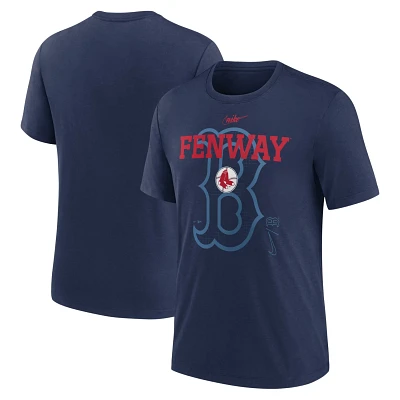 Nike Boston Red Sox Rewind Retro Tri-Blend T-Shirt