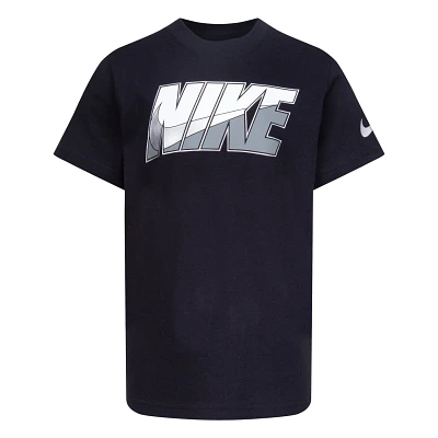 Nike Boys' 4-7  Metallic Block T-shirt