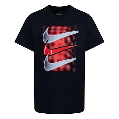 Nike Boys' 4-7 Brandmark Multi Swoosh T-shirt