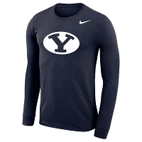 Nike BYU Cougars Legend Wordmark Performance Long Sleeve T-Shirt