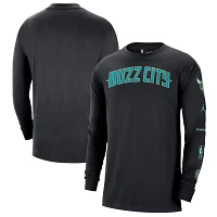 Nike Charlotte Hornets 2023/24 City Edition Max90 Expressive Long Sleeve T-Shirt