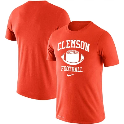 Nike Clemson Tigers Retro Football Lockup Legend Performance T-Shirt                                                            