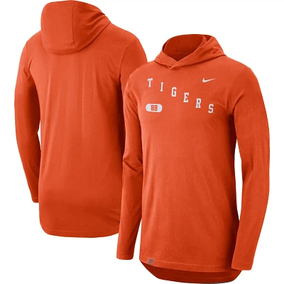 Nike Clemson Tigers Team Performance Long Sleeve Hoodie T-Shirt