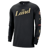 Nike Cleveland Cavaliers 2023/24 City Edition Max90 Expressive Long Sleeve T-Shirt