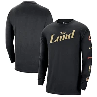 Nike Cleveland Cavaliers 2023/24 City Edition Max90 Expressive Long Sleeve T-Shirt