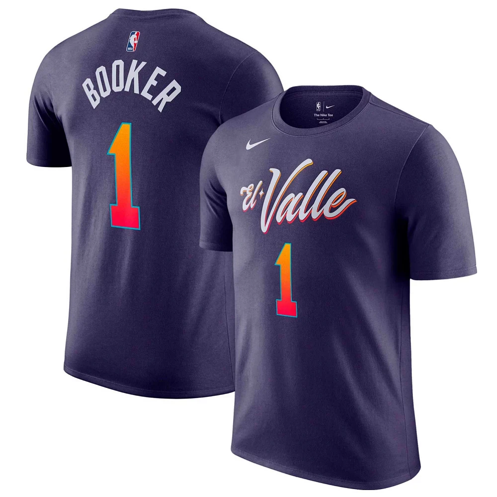 Nike Devin Booker Phoenix Suns 2023/24 City Edition Name  Number T-Shirt