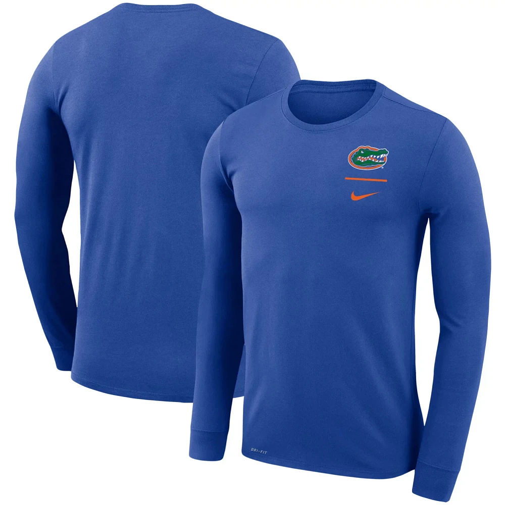 Nike Florida Gators Logo Stack Legend Performance Long Sleeve T-Shirt                                                           