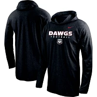 Nike Georgia Bulldogs Football Long Sleeve Hoodie T-Shirt