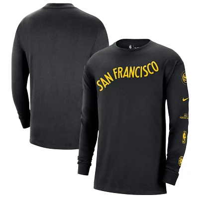 Nike Golden State Warriors 2023/24 City Edition Max90 Expressive Long Sleeve T-Shirt